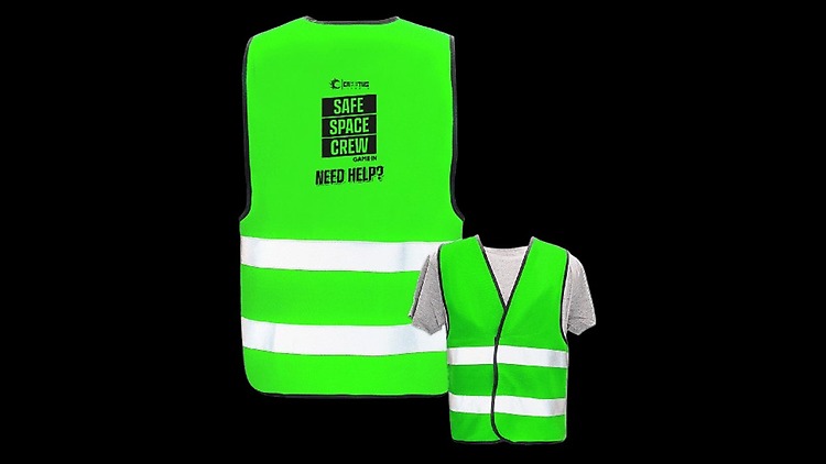 Weste der Safe Space Crew