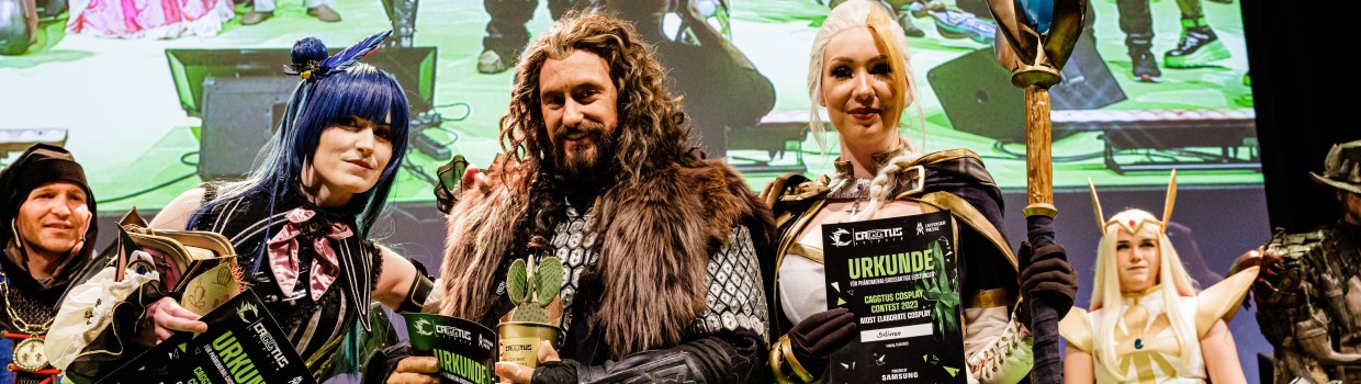 Cosplay Contest 2023 Plätze 1 bis 3