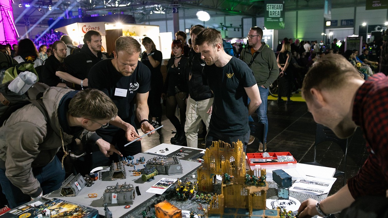 Gamer lieben analoge Hobbys wie Tabletop und Trading Card Games, daher wächst ihre Area auf der CAGGTUS. Foto: Leipziger Messe / Niclas Schmidt
