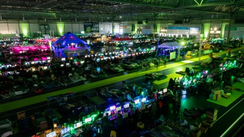 Die LAN Area der Caggtus.